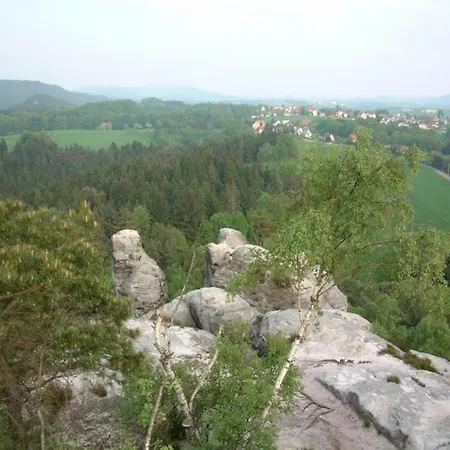 בית נופש Familienurlaub Mit Pool, Mittelndorf